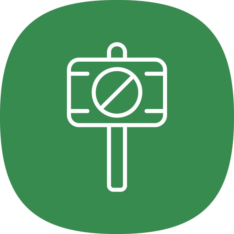 Manifestationsvektor-Icon-Design vektor