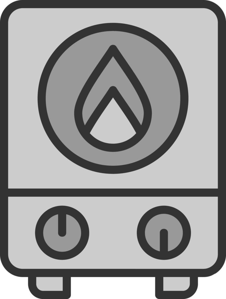 Warmwasserbereiter-Vektor-Icon-Design vektor