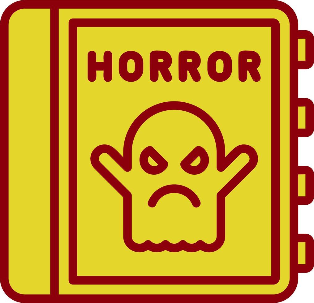 Horror-Vektor-Icon-Design vektor