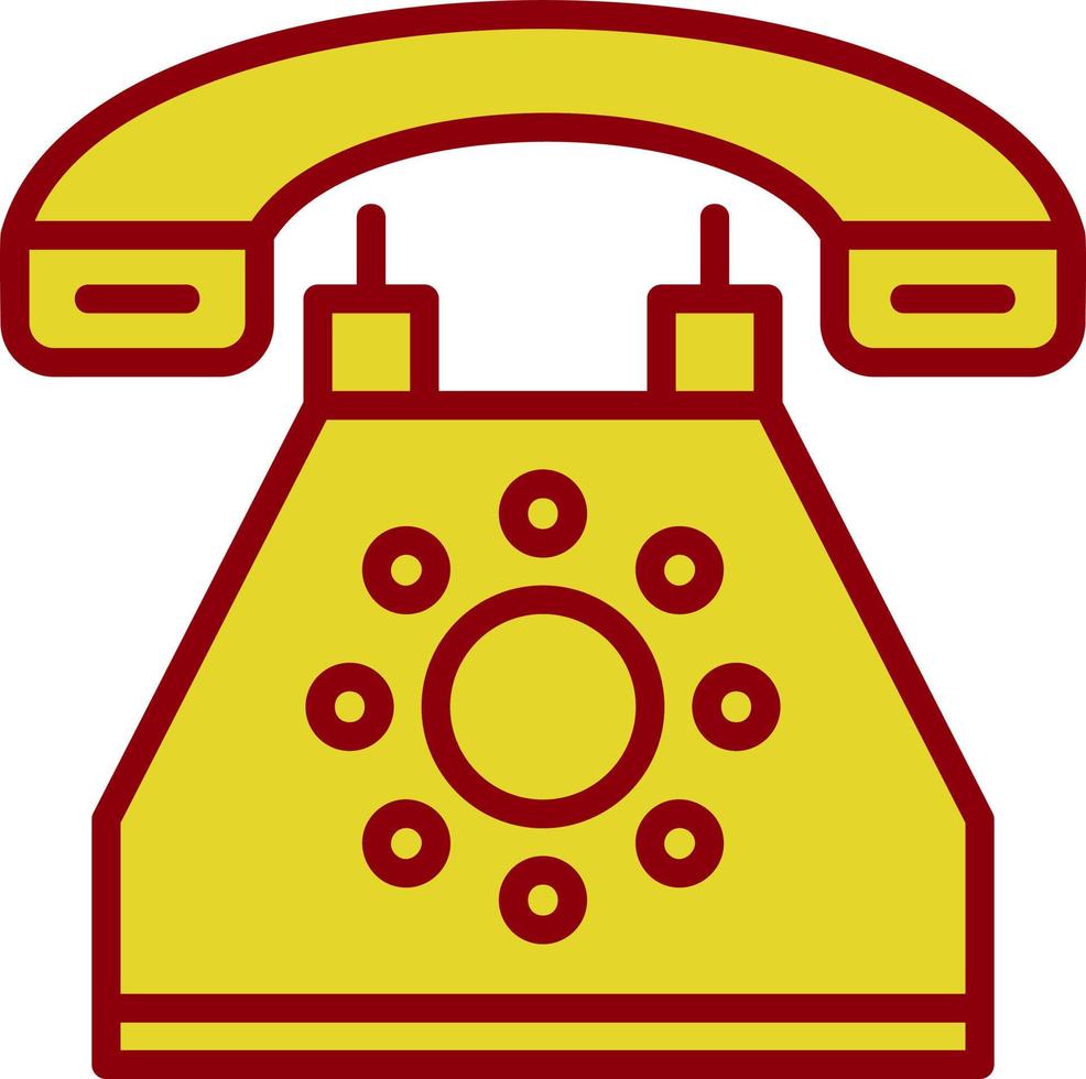 Telefon-Vektor-Icon-Design vektor