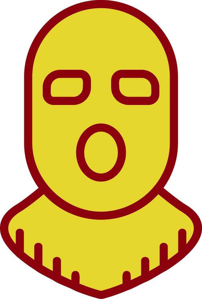 Balaclava-Vektor-Icon-Design vektor