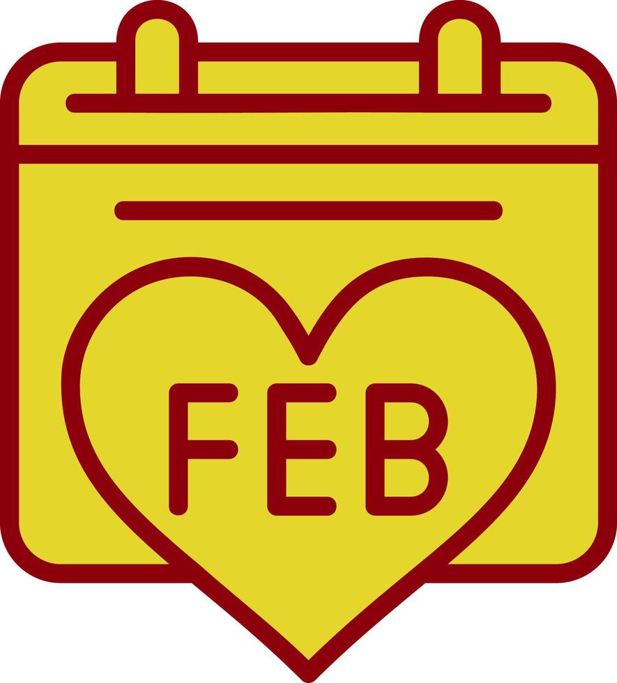 Valentinstag-Vektor-Icon-Design vektor