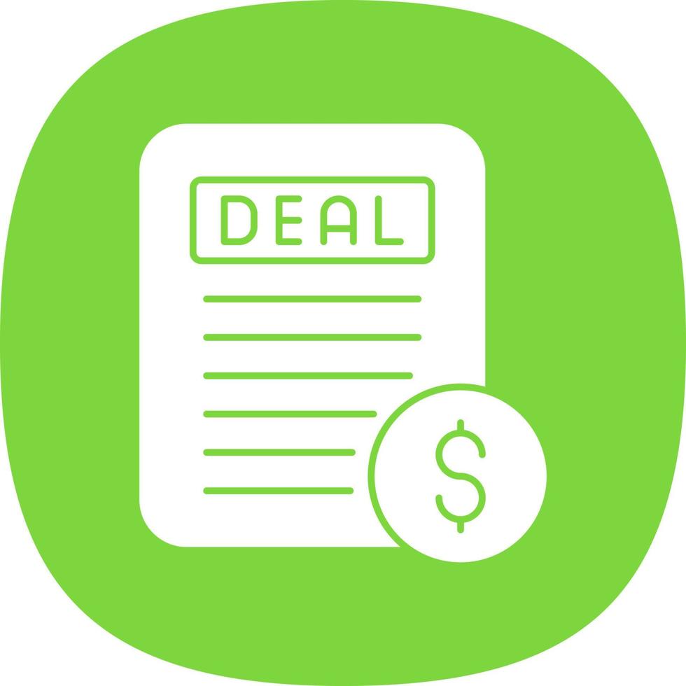 Business-Deal-Vektor-Icon-Design vektor