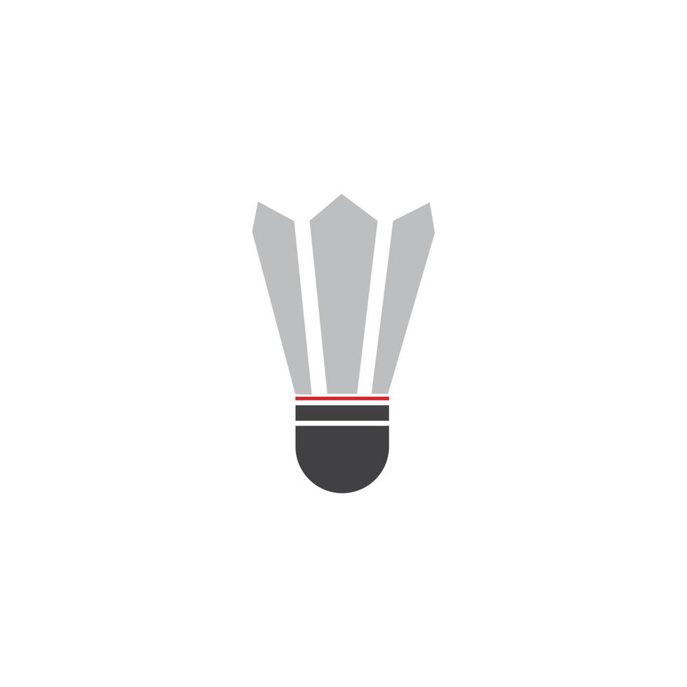 Shuttlecock-Logo und -Symbol vektor