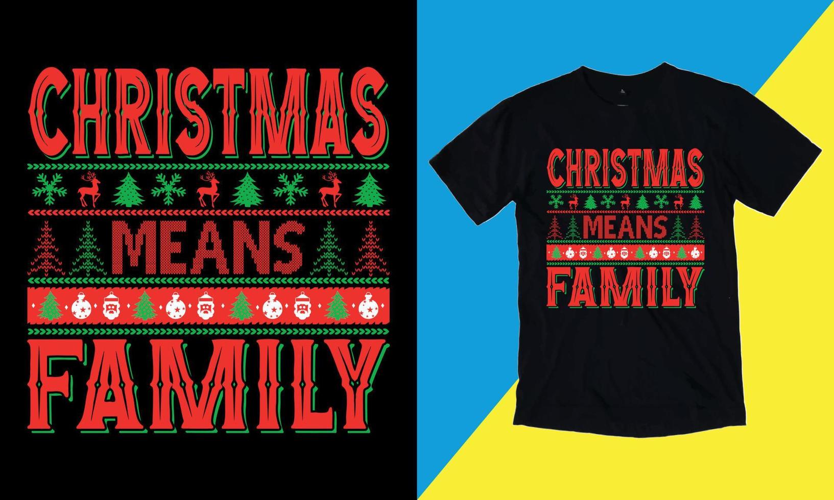 jul betyda familj jul handelsvaror mönster. jul typografi ritad för hand text för kläder mode. kristen religion citat ordspråk för skriva ut. vektor