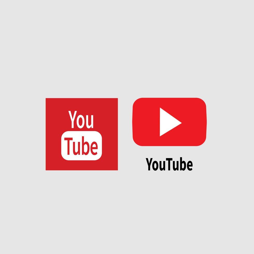 Youtube vektor logotyp