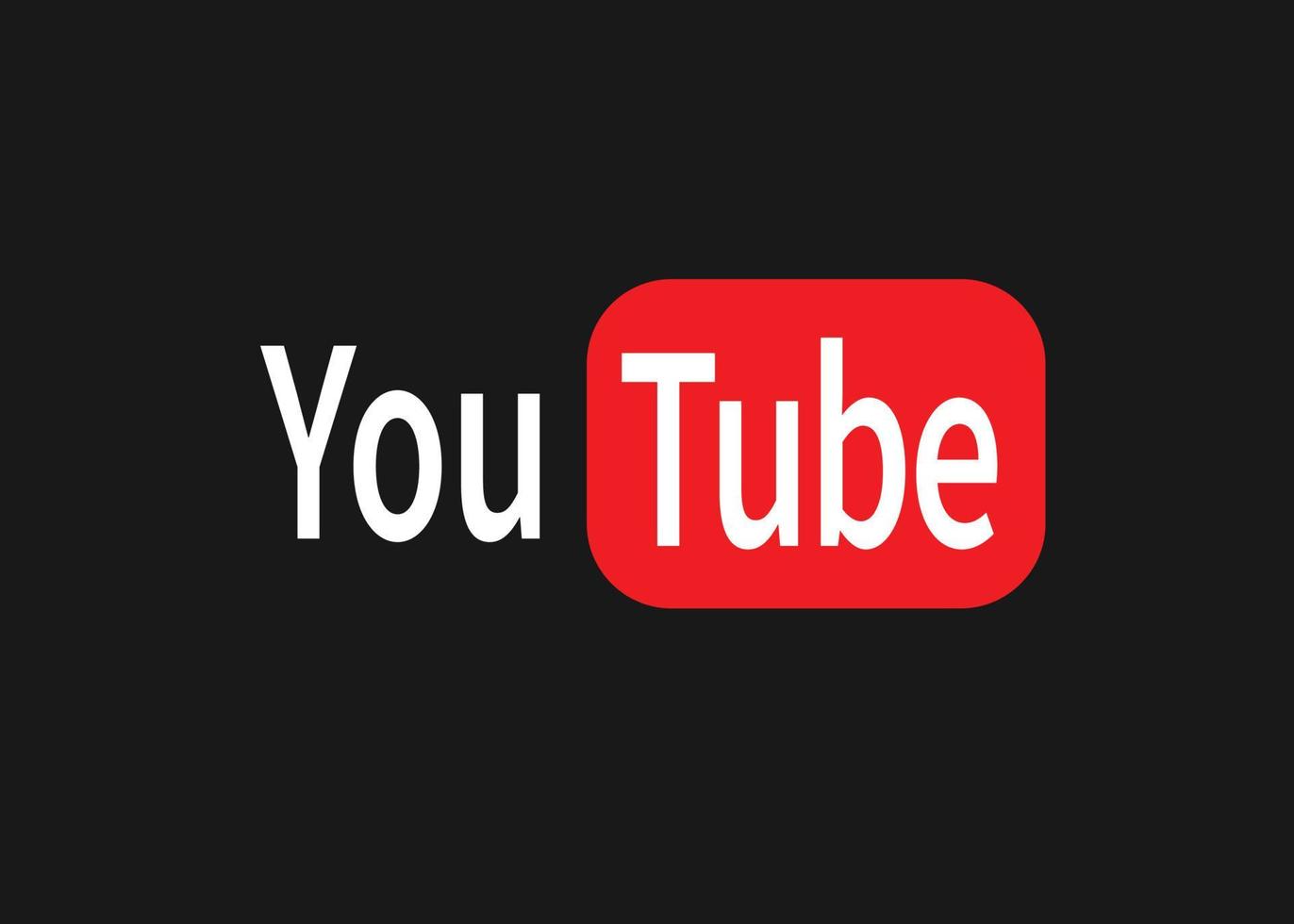Youtube vektor logotyp