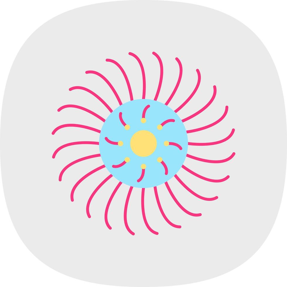 anemon vektor ikon design