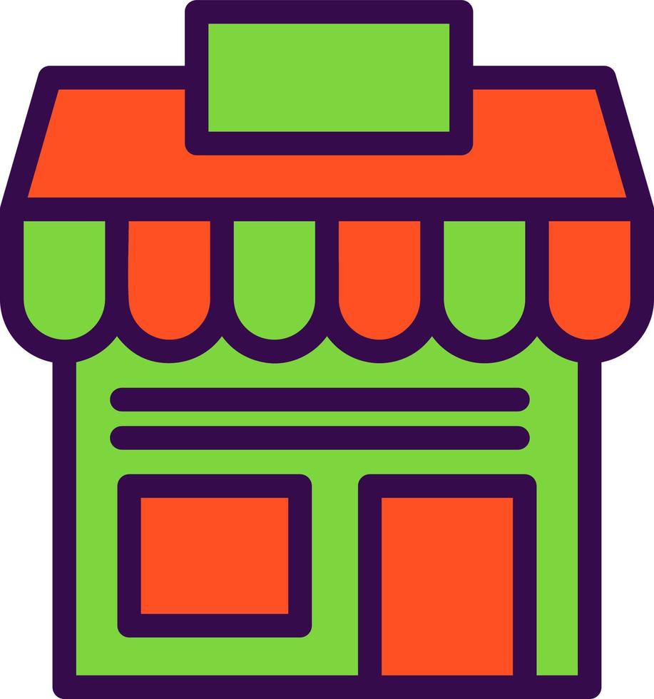 Shop-Vektor-Icon-Design vektor