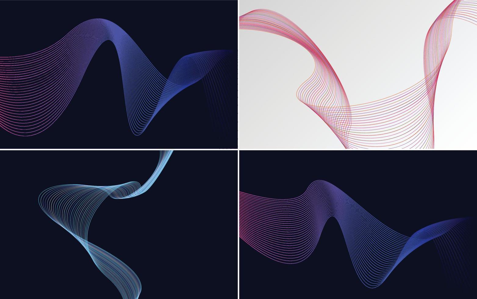 Sammlung von geometrischen Mustern mit minimalen Linien vektor