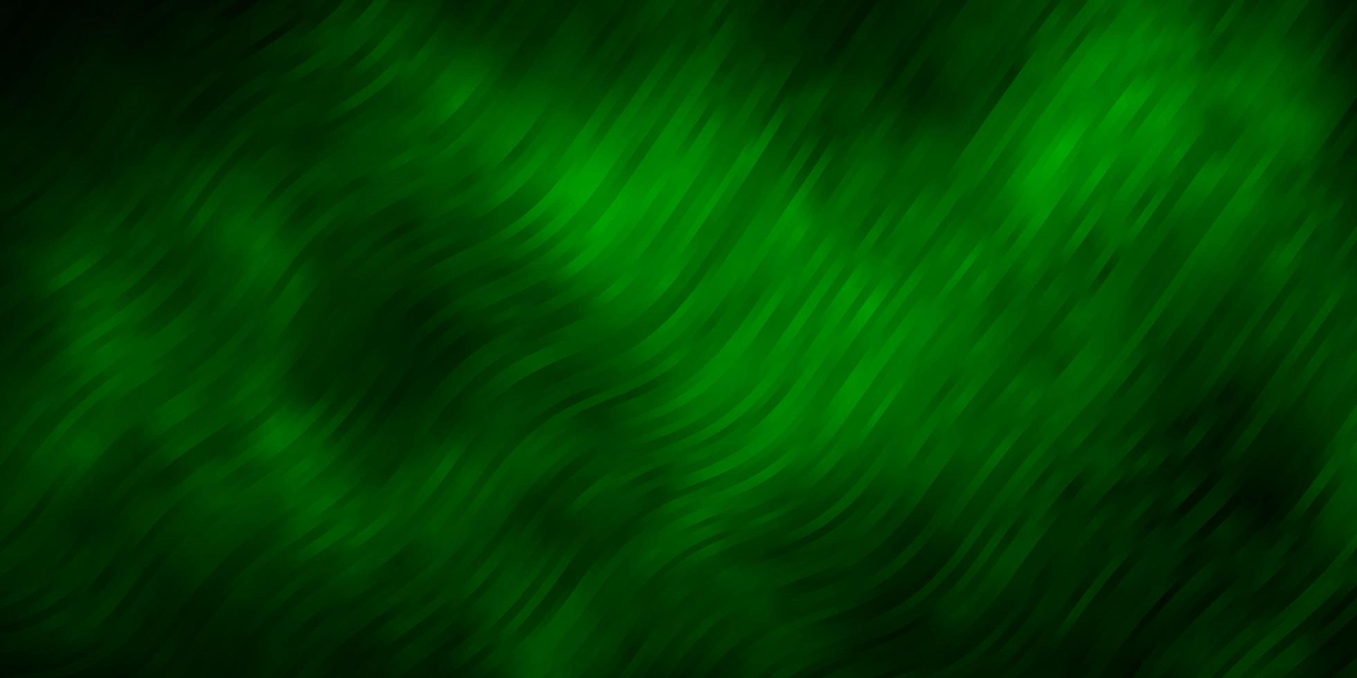 dunkelgrünes Layout mit schiefen Linien. vektor