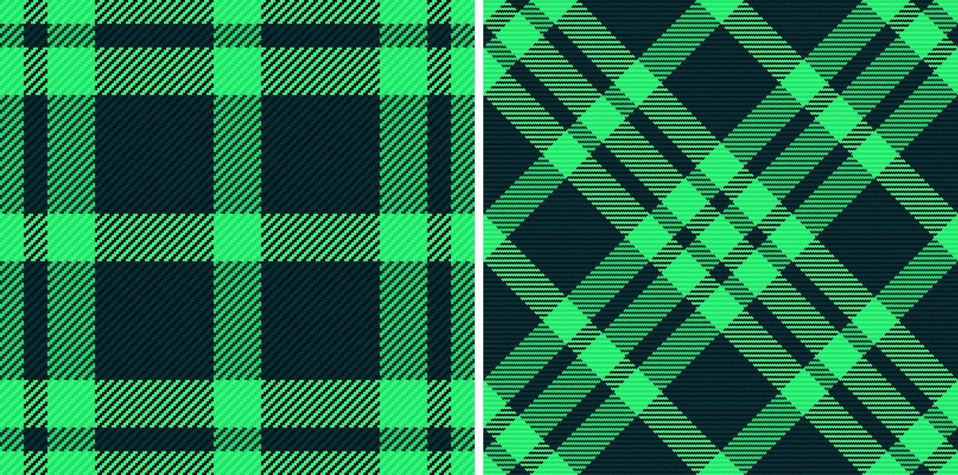 bakgrund pläd kolla upp. textur vektor mönster. tyg tartan textil- sömlös.