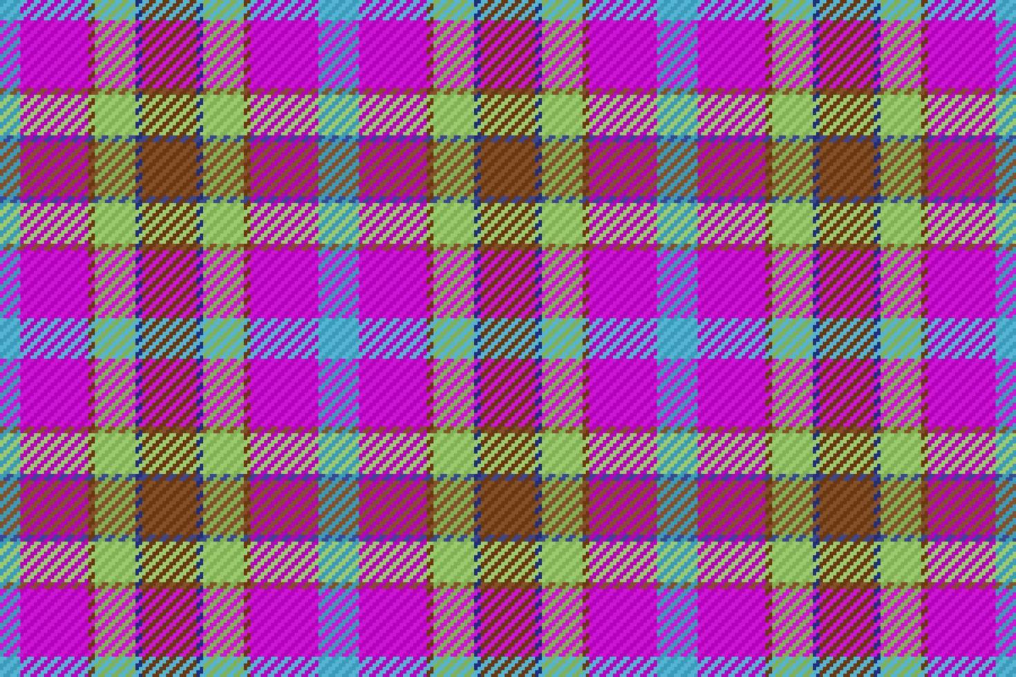 karierter Textil-Tartan. Hintergrundtextur nahtlos. Karomuster-Vektorstoff. vektor