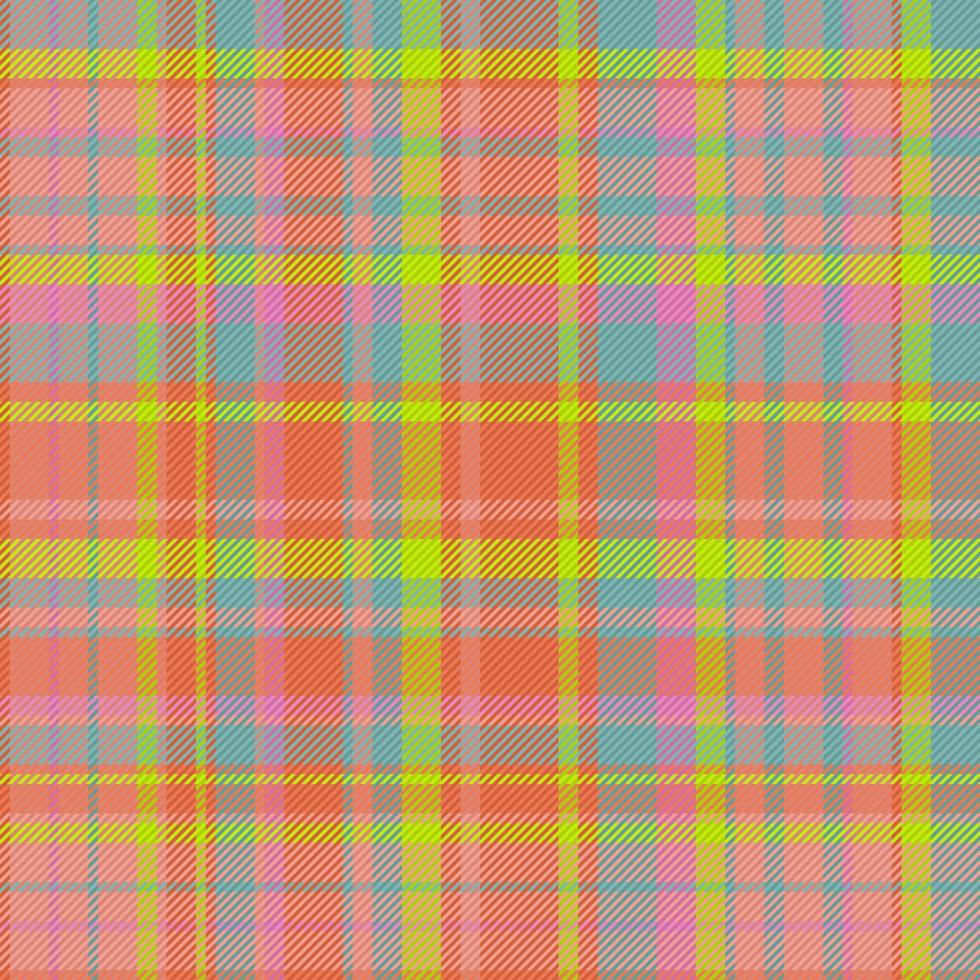 Textil nahtloser Vektor. Tartan-Stoffstruktur. karierter Hintergrund des Karomusters. vektor