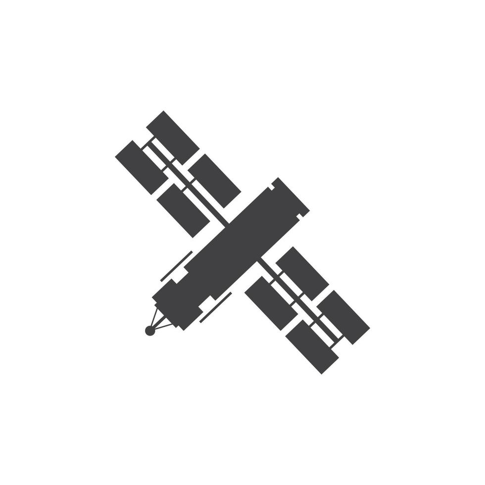 satellit ikon, överföring vektor illustration