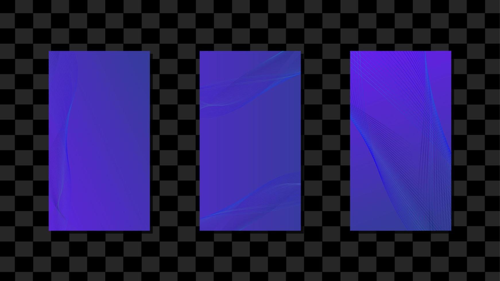 geometrischer blauer einfarbiger Hintergrund im minimalen Stil potrait vektor