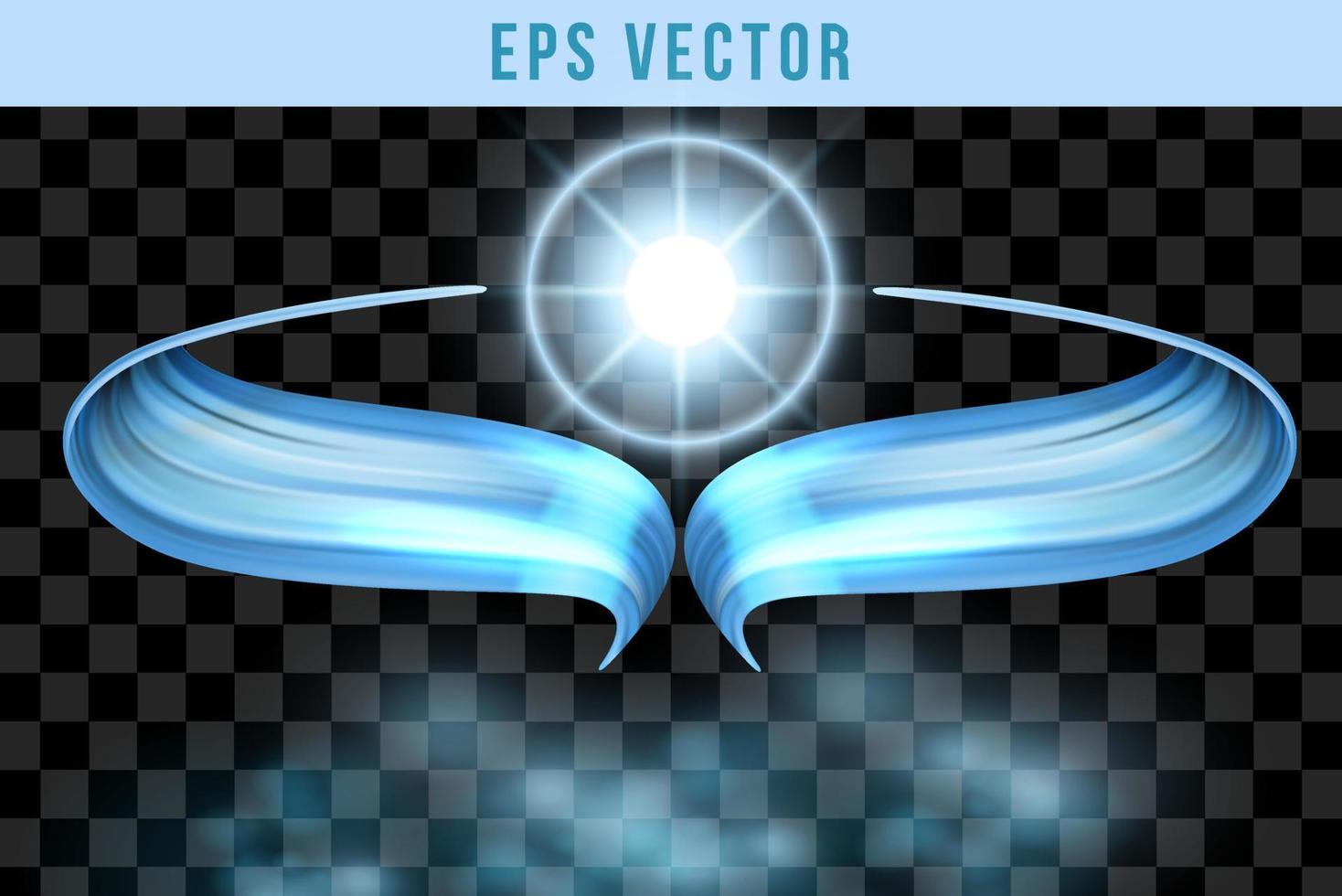 3d objekt geometrisk element isolerat på transparent bakgrund vektor