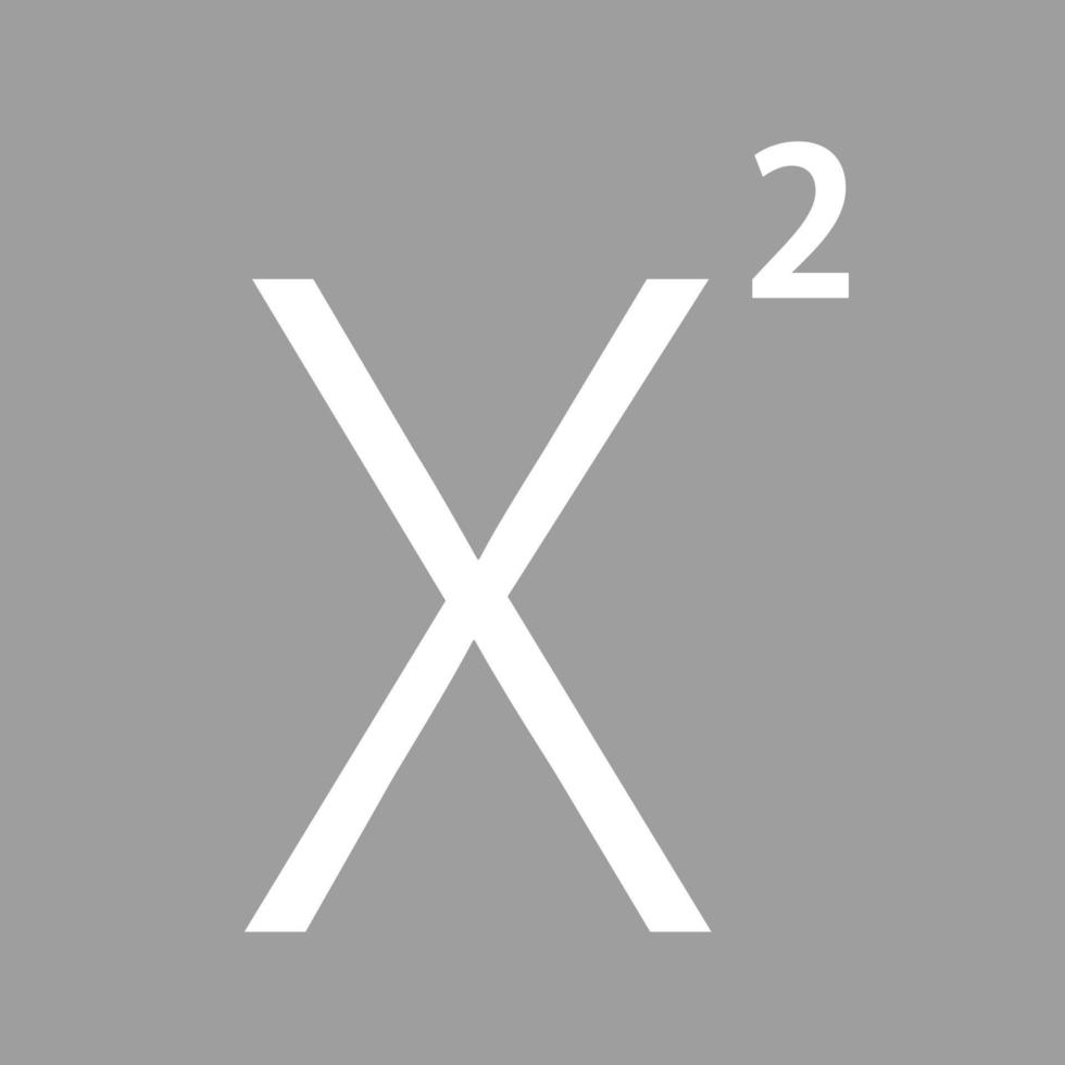 exponent linje Färg bakgrund ikon vektor