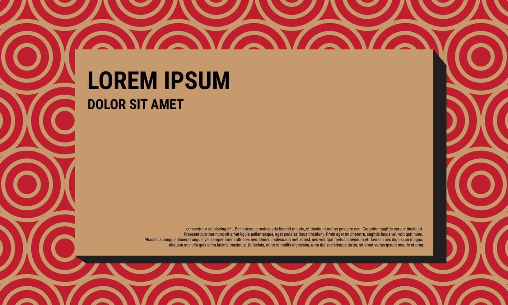 chinesischer rahmenhintergrund mit textraum. rote und goldene Farbe. Vektorillustration eps10 vektor