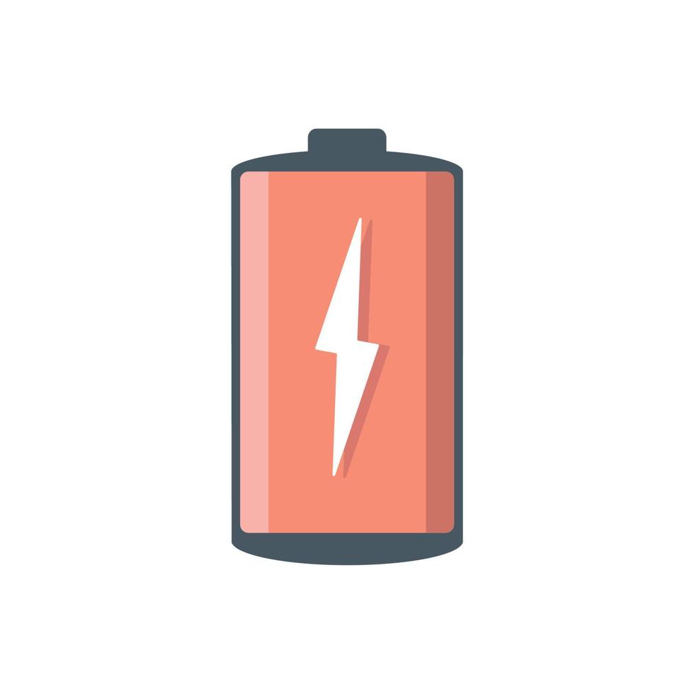 Batterie-Icon-Design-Vektor-Vorlage vektor