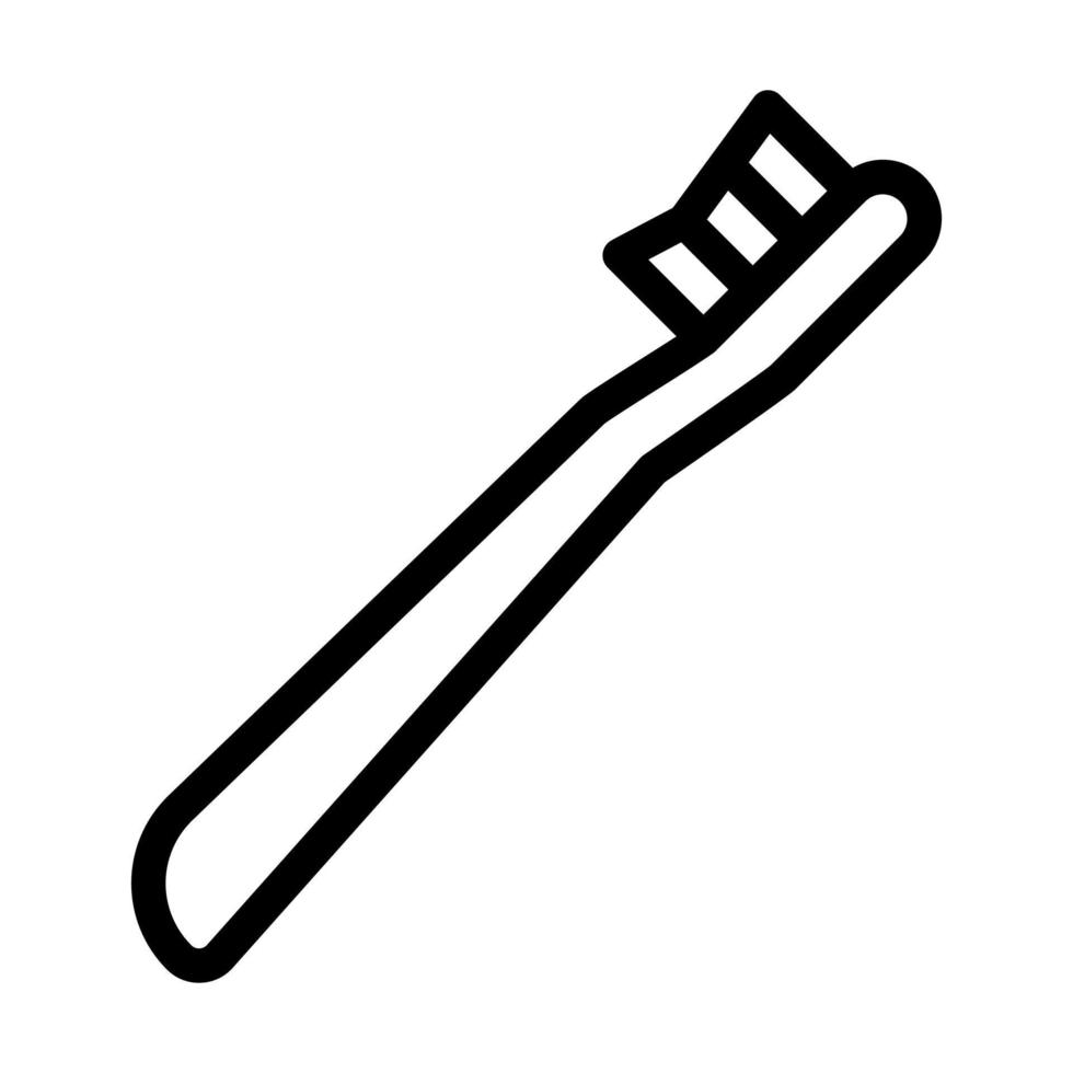 Zahnbürste-Icon-Design vektor