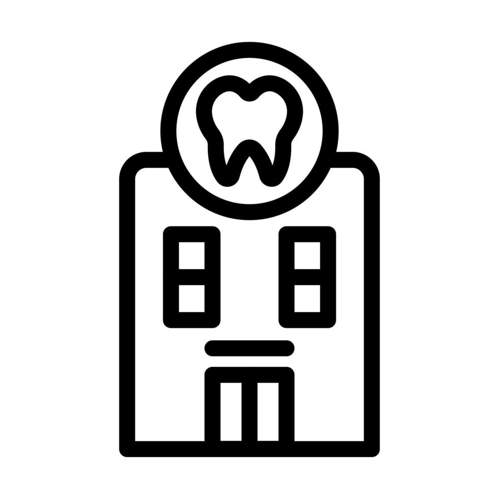 dental klinik ikon design vektor