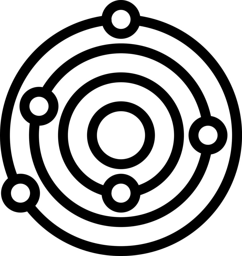 Galaxie-Icon-Design vektor