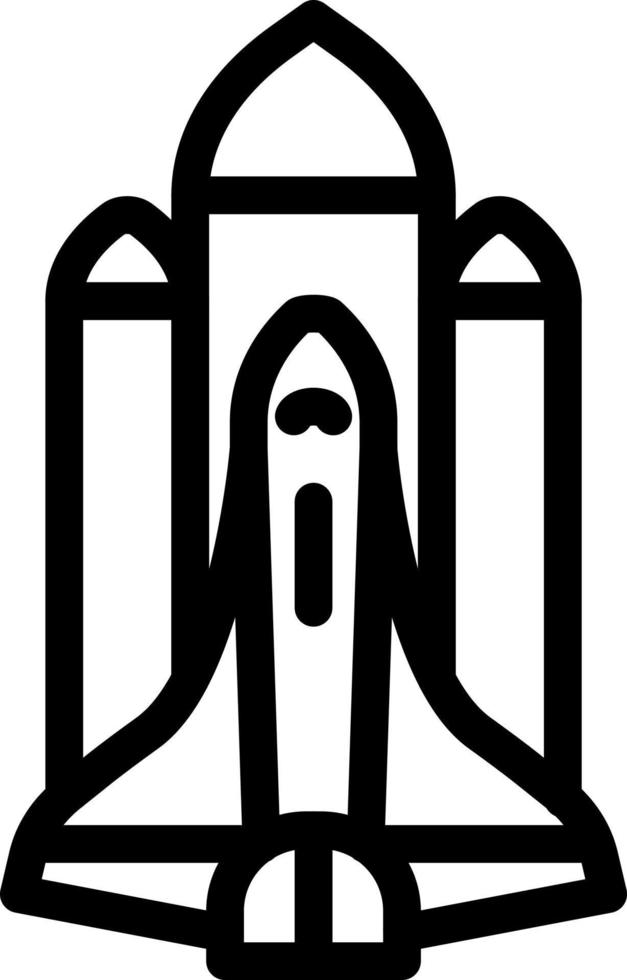 Plats shuttle ikon design vektor