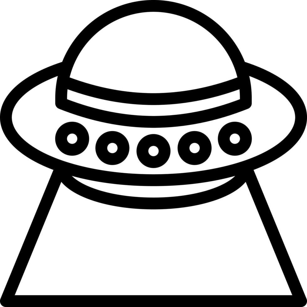 UFO-Icon-Design vektor