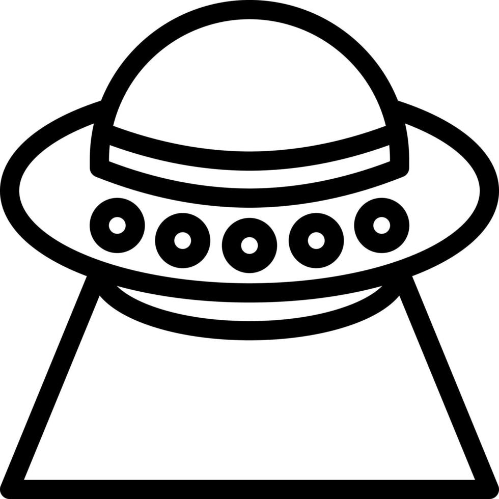 UFO ikon design vektor