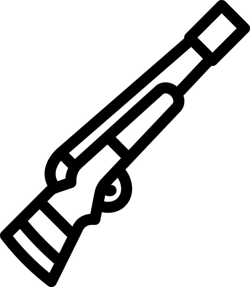 designiertes Schützengewehr-Icon-Design vektor