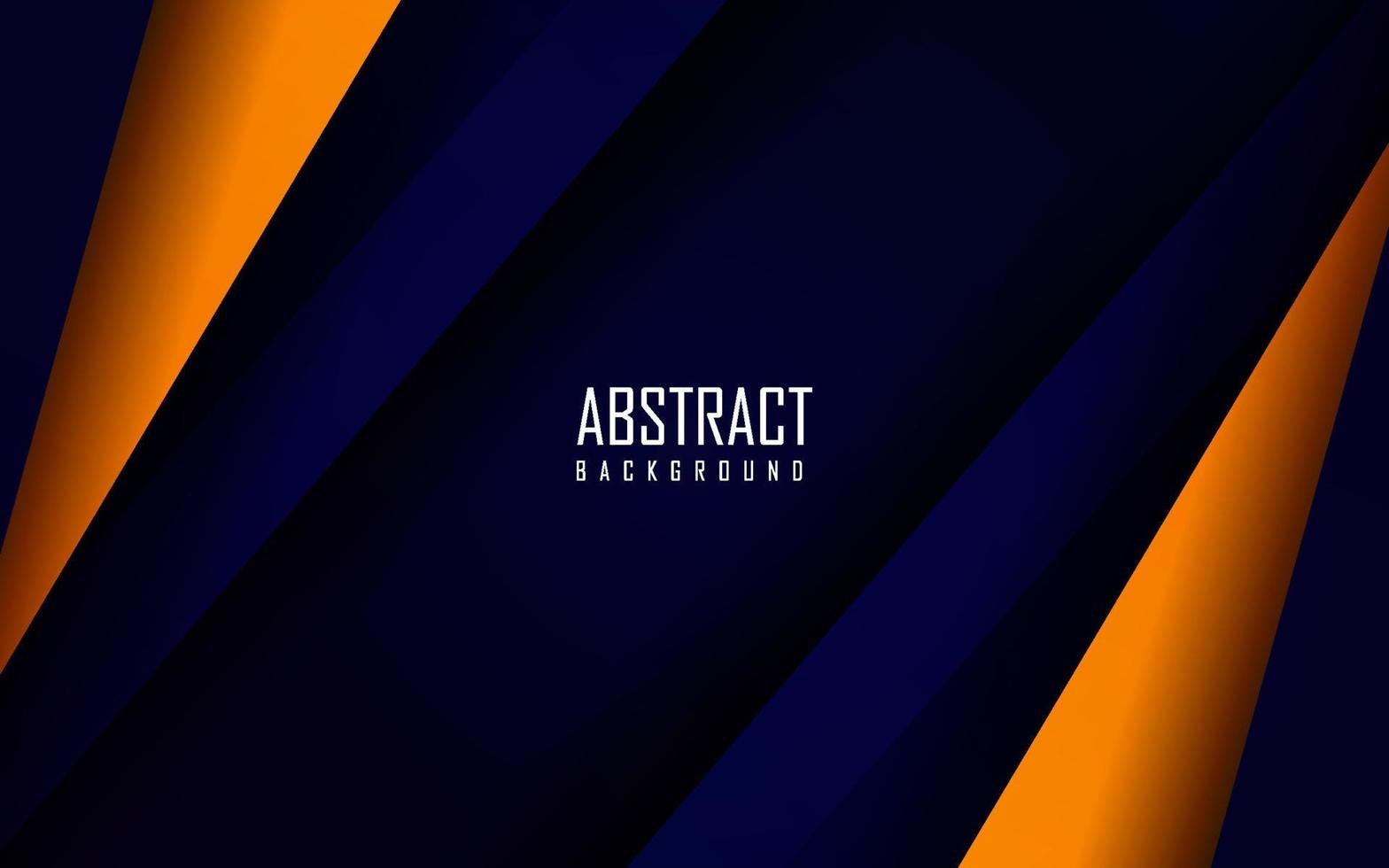 abstrakt papperssår blå och orangere Färg bakgrund vektor