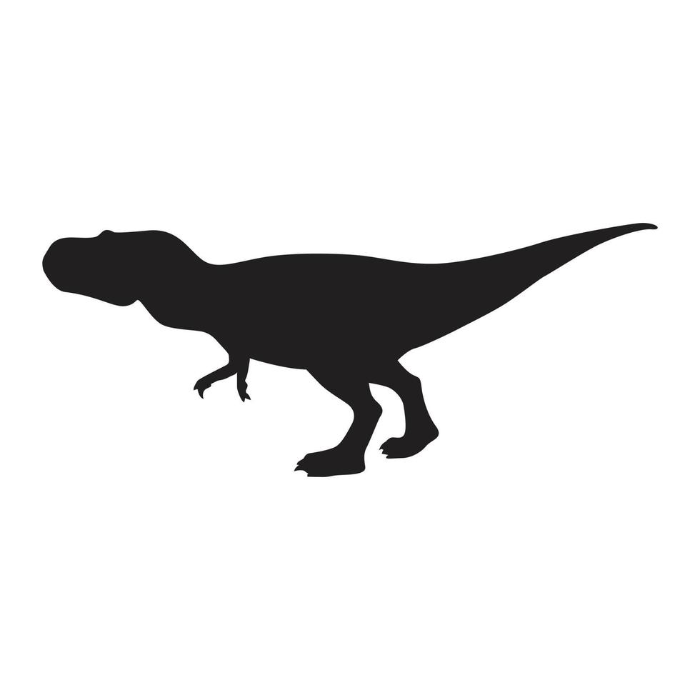 Dinosaurier-Symbol-Dekoration. Vektor-Illustration vektor