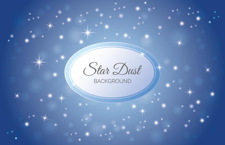 Blue Star Staub Hintergrund vektor