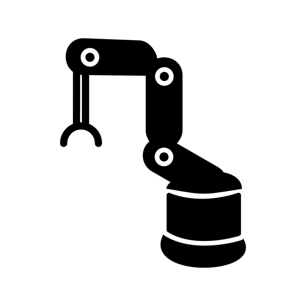 industriell robot vektor ikon