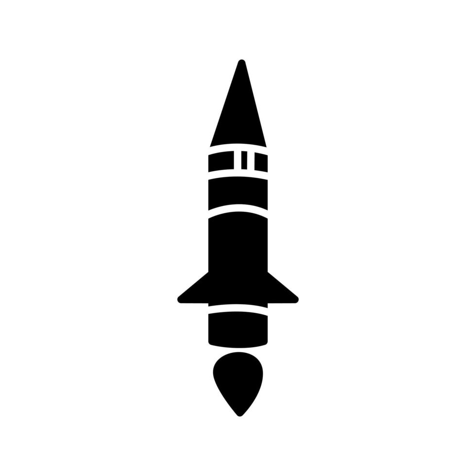 Raketenvektorsymbol vektor