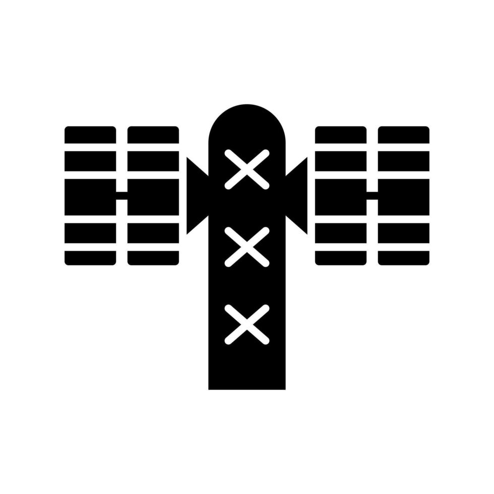 Satellitenturm-Vektorsymbol vektor