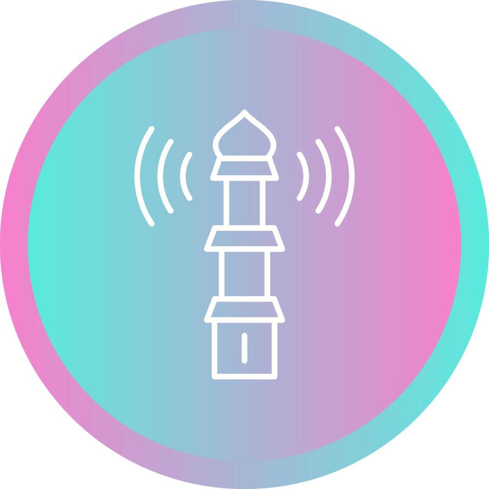 Adhan-Vektorsymbol vektor