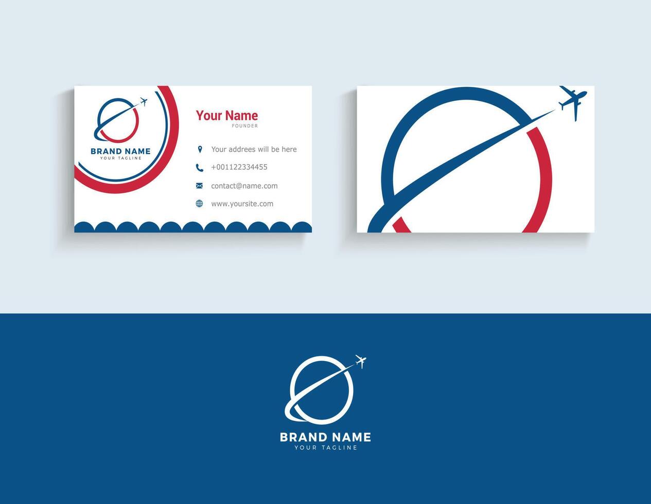 Reise-Logo-Design. reisebüro abenteuer kreatives zeichen. vektor