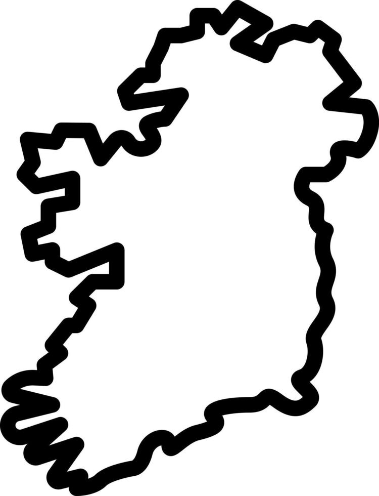 Liniensymbol für Dublin vektor