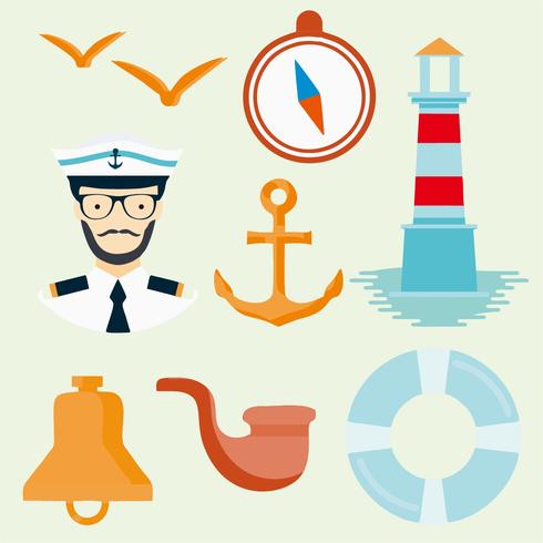 Gratis Sailor Seaman Ikoner Vector