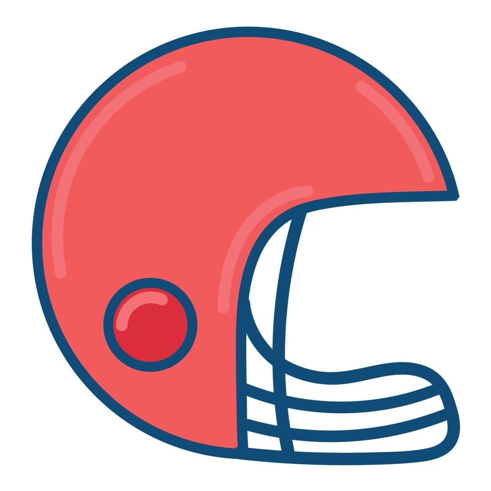 American Football Helm vektor