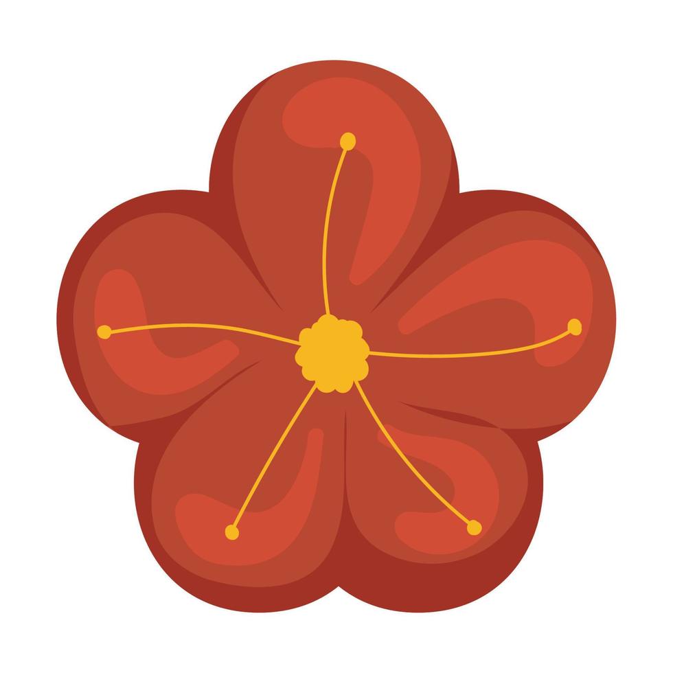 Sakura-Blumensymbol vektor