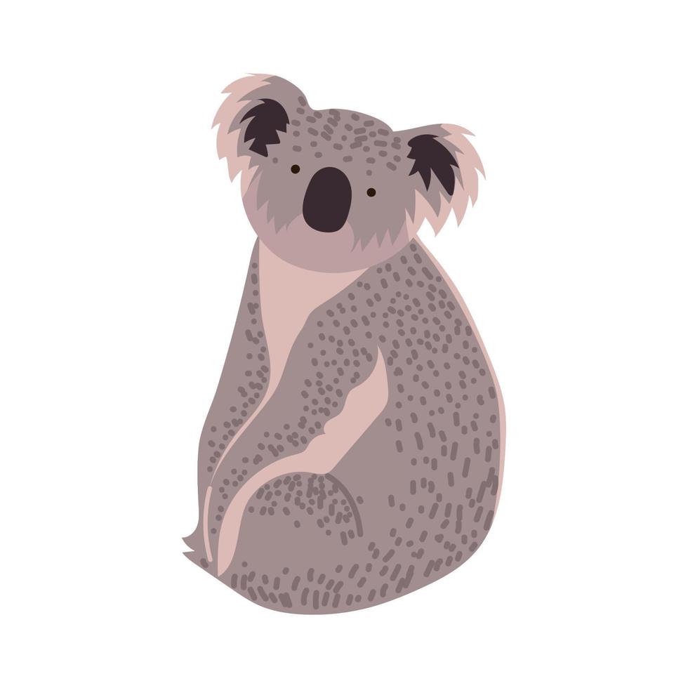 Koala-Tier-Symbol vektor