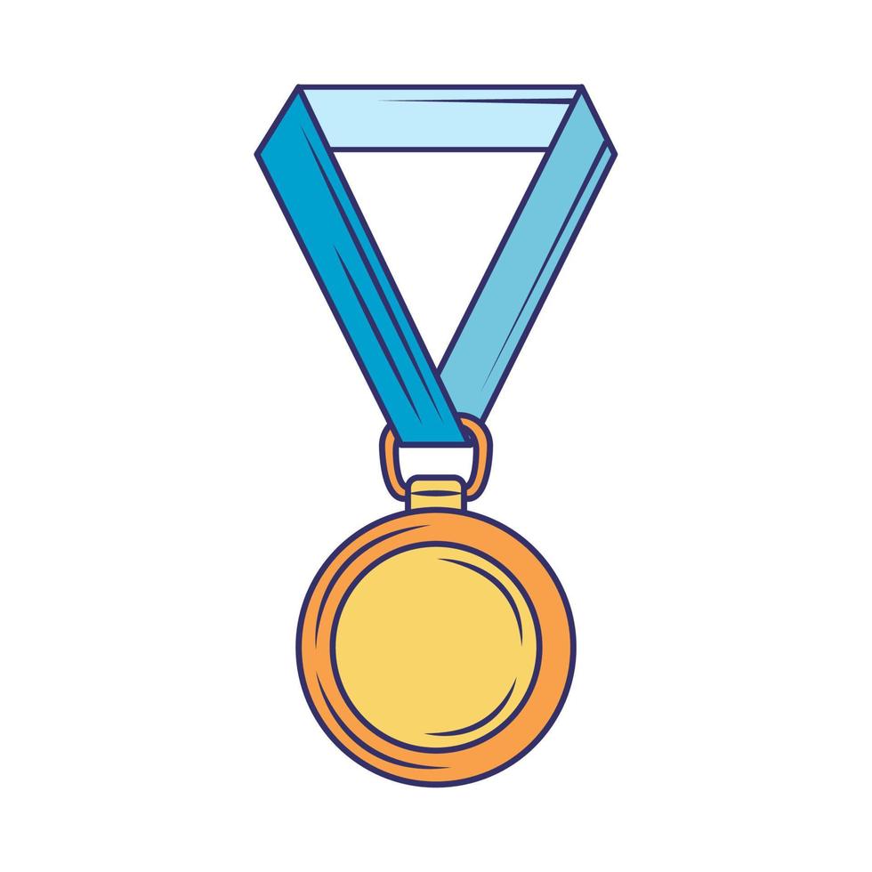 Verleihung der sportlichen Medaille vektor