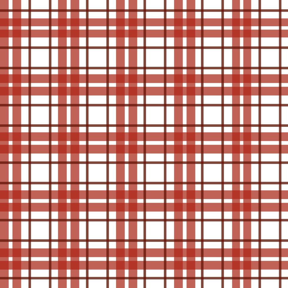 sömlös mönster av skott tartan pläd, kolla upp tyg textur. platt bakgrund av randig textil- skriva ut. vektor