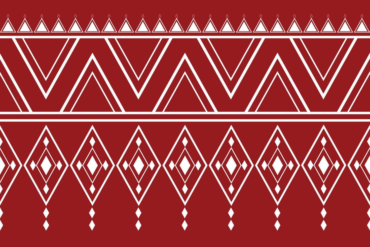 geometrischer stil des ethnischen stoffmusters. Sarong aztekisches ethnisches orientalisches Muster traditioneller purpurroter Hintergrund. abstrakt, vektor, illustration. Verwendung für Textur, Kleidung, Verpackung, Dekoration, Teppich. vektor