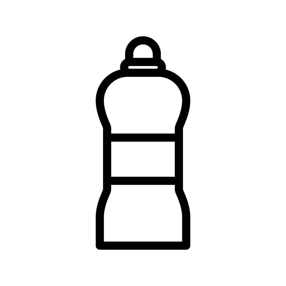 Flaschensymbol. Flaschenabbildung. Flaschenmechaniker Umrisssymbol geeignet für Website-Benutzer, Webentwickler, Grafikdesigner auf weißem Hintergrund. Icon-Design vektor
