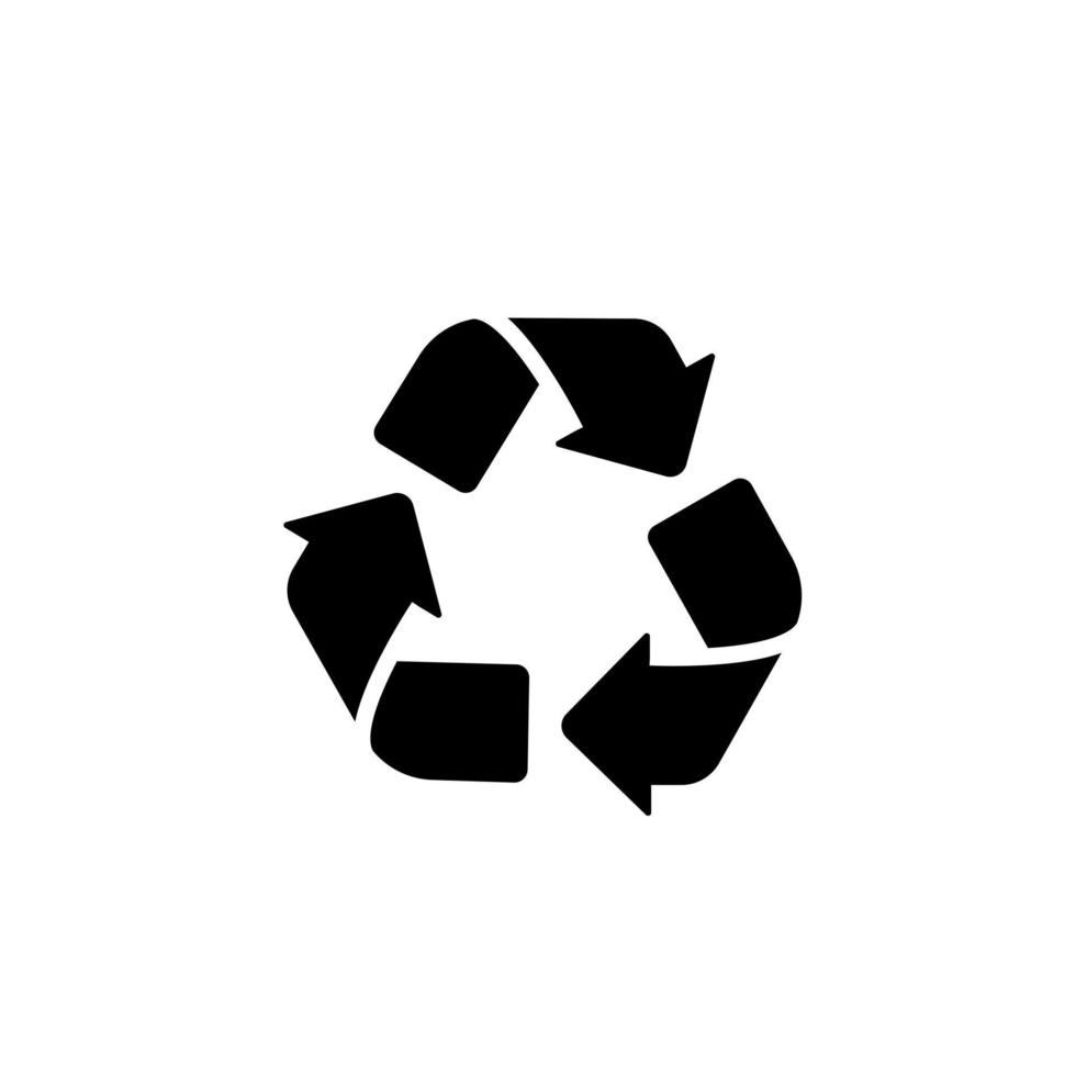 Vektor-Illustration von Recycling-Symbol vektor