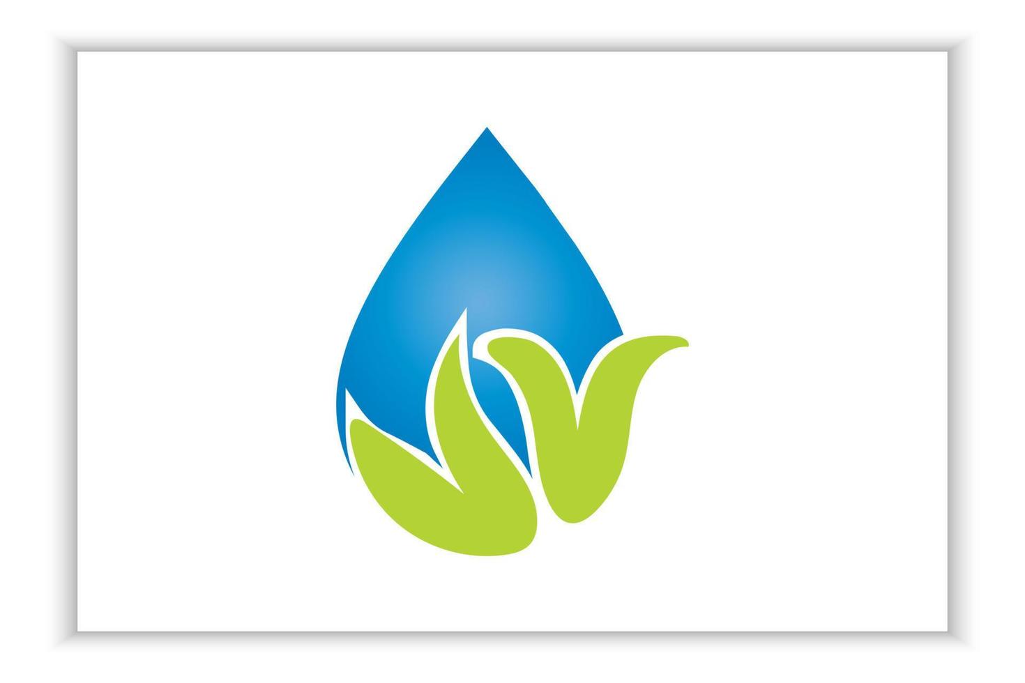 Wassertropfen-Symbol für App oder Website vektor